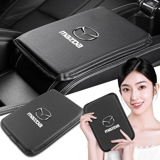Premium Armrest Console Cover Pad for Mazda 2 3 5 CX-5 CX7