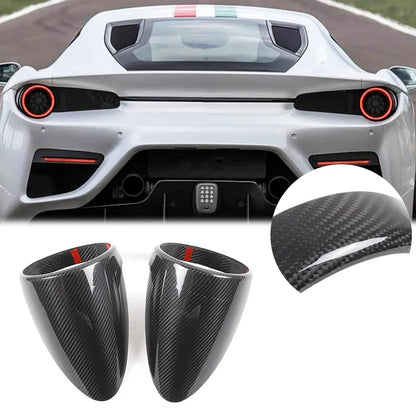 Ferrari 458 2011-16 Carbon Fiber Tail & Fog Light Frame Kit – Car Accessories | MotorWorld Marketplace