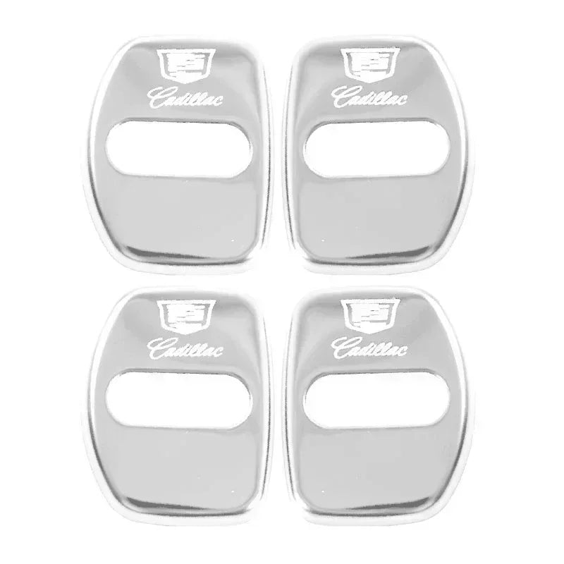 (NOT SOLD TO USA) 4pcs Cadillac Door Lock Anti-Rust Covers for CTS/CT4/CT5/XT5 B-Silver – Car Accessories | MotorWorld Marketplace
