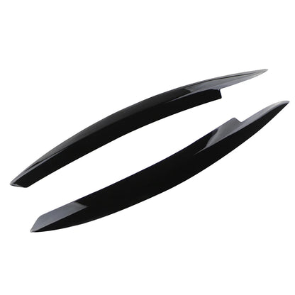 2Pcs Headlight Eyebrow Trim for VW Golf 2008-2013