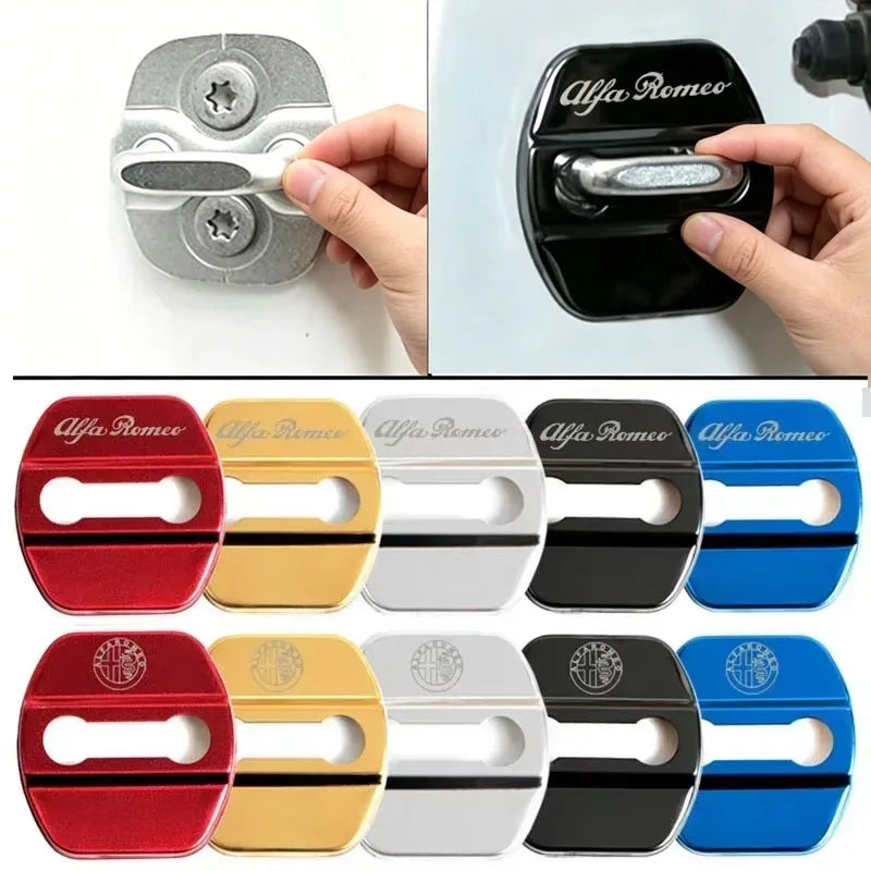 4Pcs Door Lock Cover for Alfa Romeo – Car Accessories | MotorWorld Marketplace