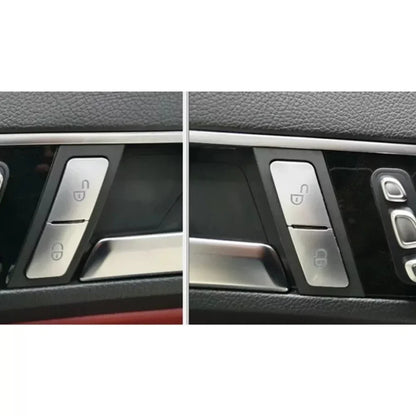 Mercedes W204/W212 Door Lock Switch Cover Set 4-Door