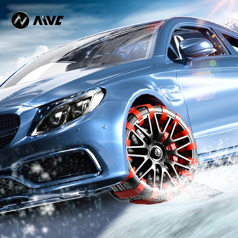 AIVC Anti-Skid Snow Chains | Pro Grade Winter Traction – Car Accessories | MotorWorld Marketplace