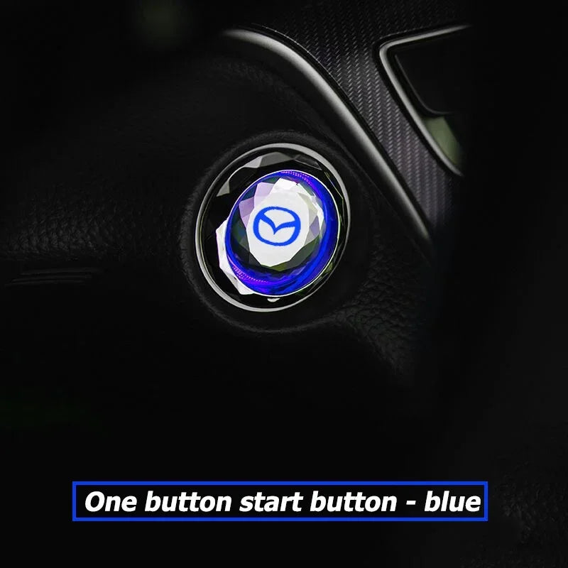 Mazda Crystal Start/Stop Button Cover