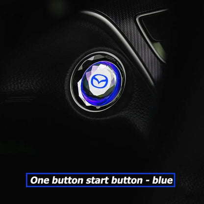 Mazda Crystal Start/Stop Button Cover