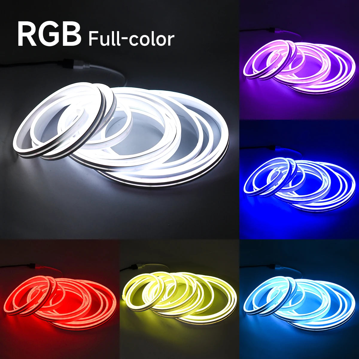 RGB 5M Trunk LED Strip, Waterproof, APP Control, 12V Plug & Play – Car Accessories | MotorWorld Marketplace