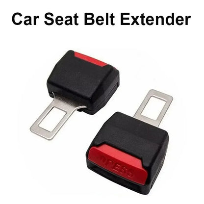 Rallonge de ceinture de sécurité pour voiture - Clip de boucle de sécurité robuste