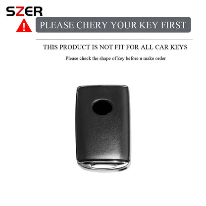 ABS Carbon Fiber Key Case Cover for Mazda