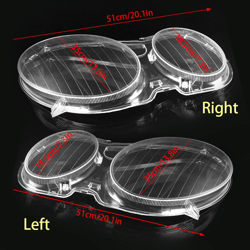 Mercedes-Benz E-Class Headlight Lens Cover