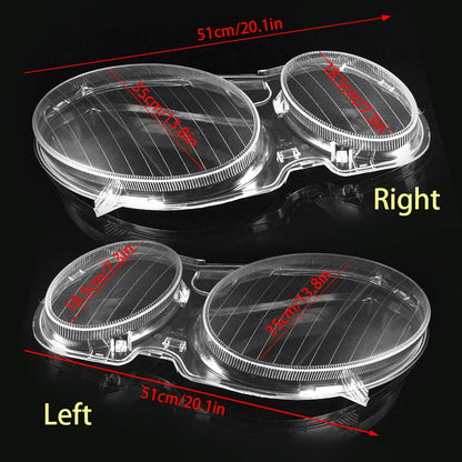 Mercedes-Benz E-Class Headlight Lens Cover