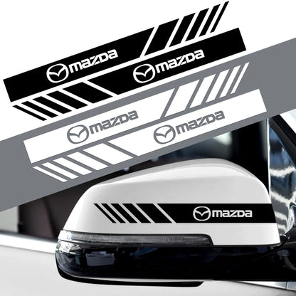 Mazda Emblem Decal – Mirror & Trunk Sticker