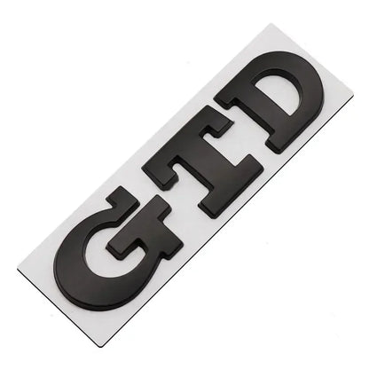 3D Metal GTD Emblem Badge for VW Polo Golf MK4-8 Grill/Trunk