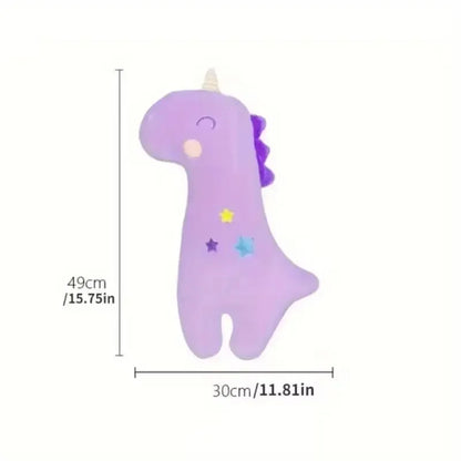 (NOT SOLD TO USA) Cute Plush Dinosaur & Unicorn Seat Belt Covers – Universal Fit – Car Accessories | MotorWorld Marketplace