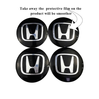 56mm(2.2") Mugen Power Hub Caps for Honda