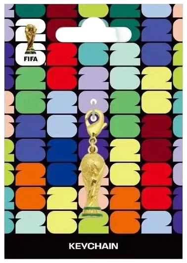 FIFA Official 2026 World Cup Trophy Keychain Authentic World Cup Merchandise Football Fan Gift Pendant 3D gold cup pendant – Car Accessories | MotorWorld Marketplace