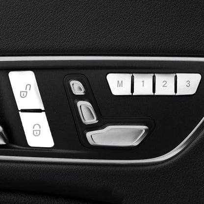 Mercedes W204/W212 Door Lock Switch Cover Set 4-Door