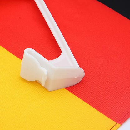 French Car Flag 30x45cm with Durable Flagpole