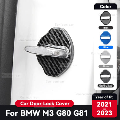 (NOT SOLD TO USA) BMW M3 G80/G81 2021-2023 SS Door Lock Cover Anti-Rust – Car Accessories | MotorWorld Marketplace