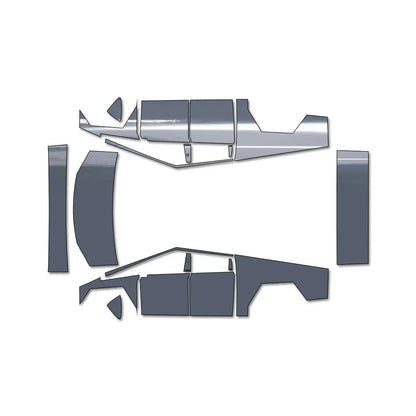 Tesla Cybertruck 2024 Pre-Cut Color Changing Vinyl Film Cement gray – Car Accessories | MotorWorld Marketplace