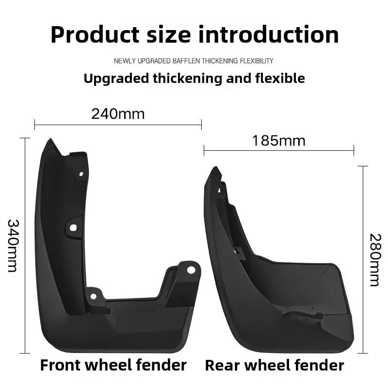 Honda CRV 2017-2022 Mud Flaps 4pcs Front Rear Set – Car Accessories | MotorWorld Marketplace