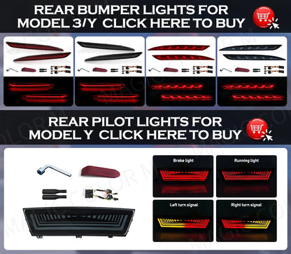 RGB LED Ambient Light USB for Tesla Model 3/Y/S/X