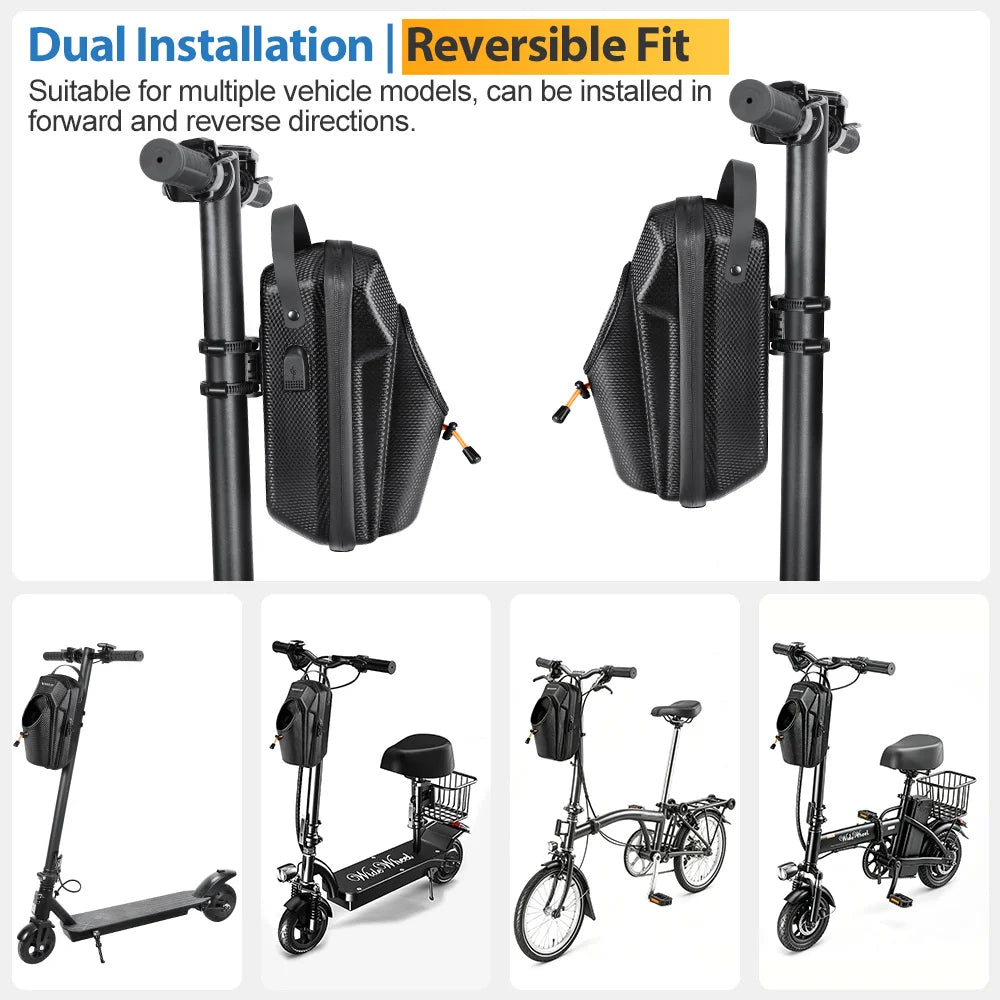 Quick Release 5L EVA Scooter Bag w/ USB, Waterproof, Pro-Grade – Car Accessories | MotorWorld Marketplace