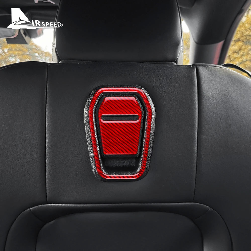 Real Carbon Fiber Seat Handle Trim for Mustang 2024-2027 – Car Accessories | MotorWorld Marketplace