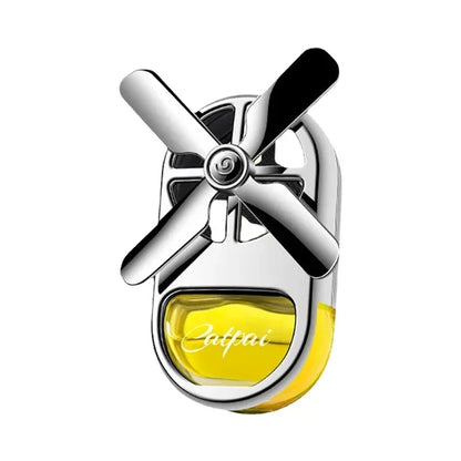 Désodorisant pour voiture à hélice rotative - Clip d'aromathérapie au parfum océanique