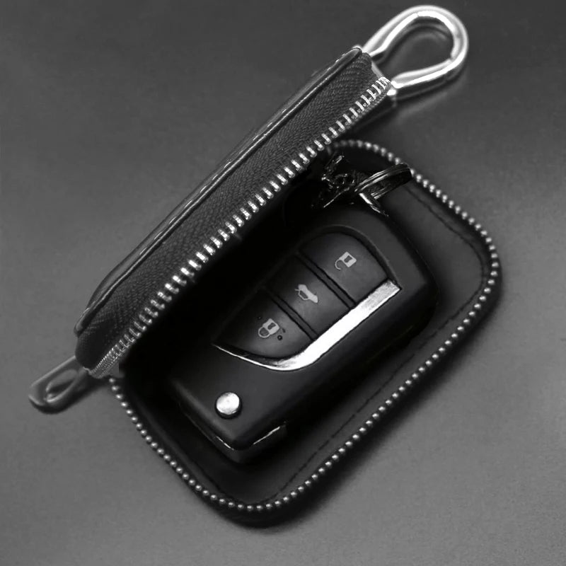 Premium Leather Key Case for Mazda