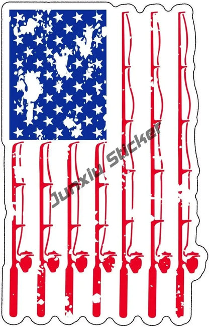 USA Flag Eagle Veteran Decal – Durable Vinyl Car Sticker American Flag 8 Reflective decal – Car Accessories | MotorWorld Marketplace