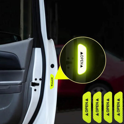 Car Door Warning Reflector Tape for Dacia Duster Logan Sandero