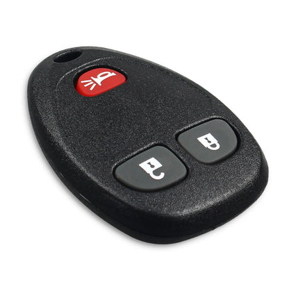KEYYOU 2pcs Remote Key Shell for Chevy Tahoe GMC Yukon 07-14