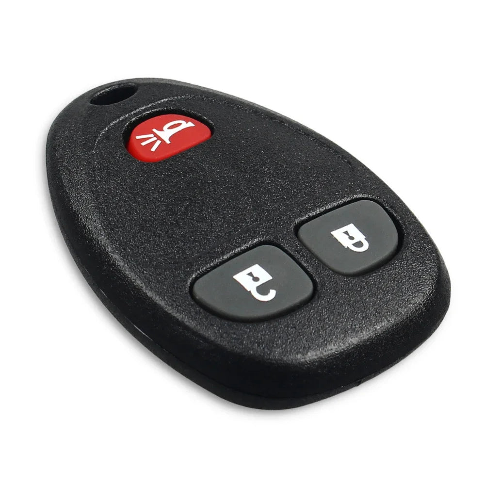 KEYYOU 2pcs Remote Key Shell for Chevy Tahoe GMC Yukon 07-14