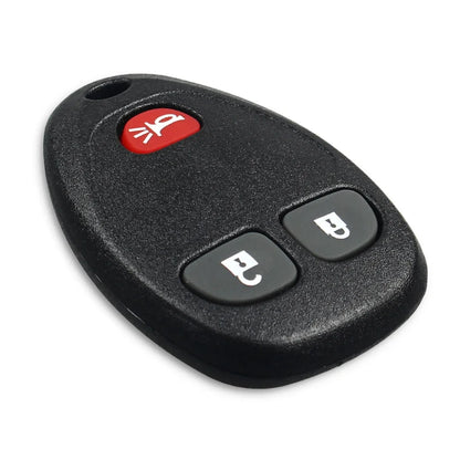 KEYYOU 2pcs Remote Key Shell for Chevy Tahoe GMC Yukon 07-14