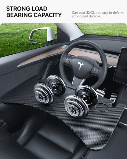 Tesla Model X/S/3/Y 2018-2025 Steering Wheel Desk Tray