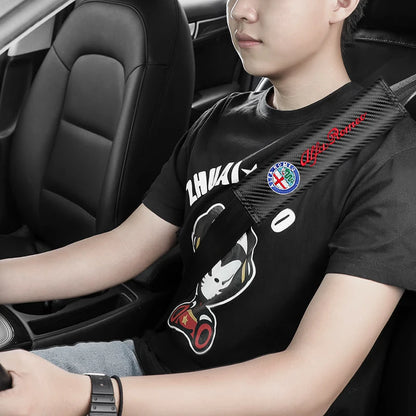 Leather Seat Belt Cover for Alfa Romeo