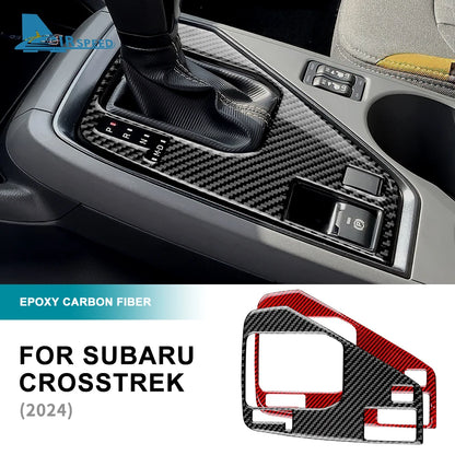 Real Carbon Fiber Gear Shift Panel Trim for 2024 Crosstrek/Impreza – Car Accessories | MotorWorld Marketplace
