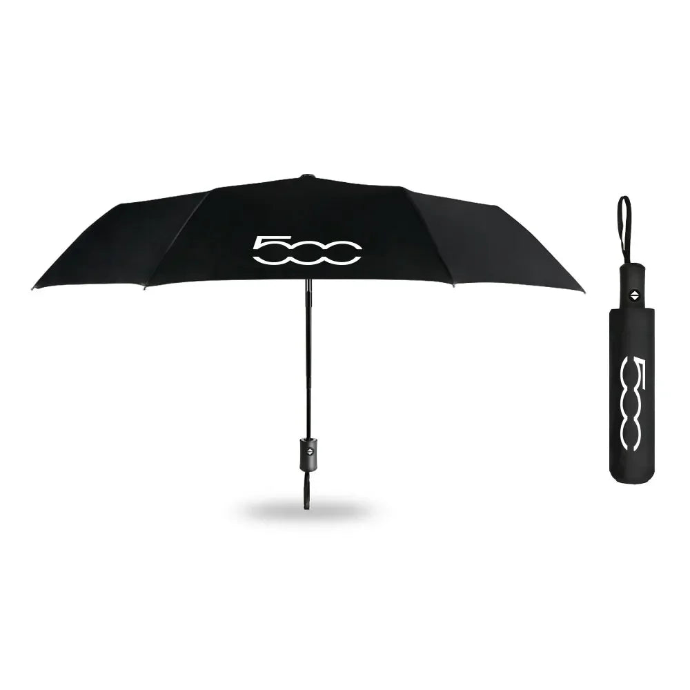 Fiat 500/500X/L Auto Windproof Umbrella w/ Logo