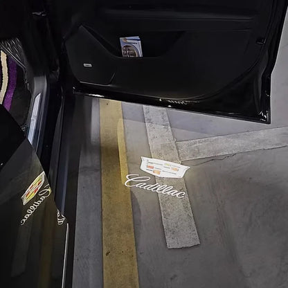 (NOT SOLD TO USA) 2PCS LED Door Logo Lights for Cadillac SRX XT5 XT6 CTS – Car Accessories | MotorWorld Marketplace