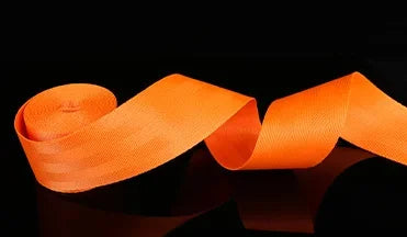 **3.6M Racing Seat Belt Webbing – Reinforced, Certified Safety** Orange – Car Accessories | MotorWorld Marketplace
