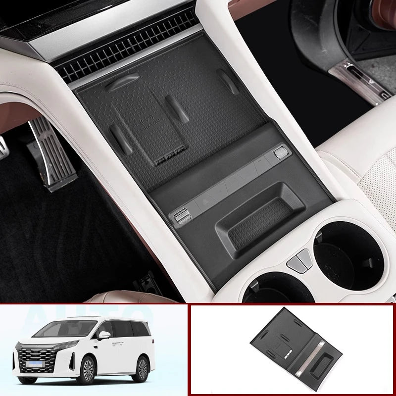 BYD M9 Central Wireless Charging Anti-Skid Silicone Pad Panel Black oneness BYD M9 – Car Accessories | MotorWorld Marketplace