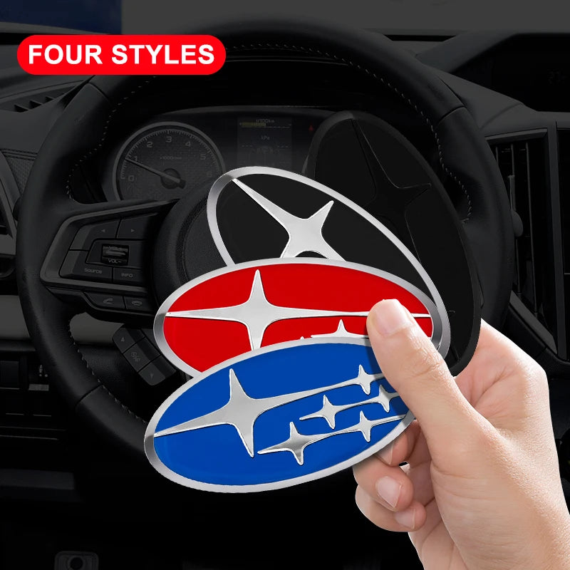 (NOT SOLD TO EUROPE) Subaru Steering Wheel Center Sticker - Forester/Impreza/Outback – Car Accessories | MotorWorld Marketplace