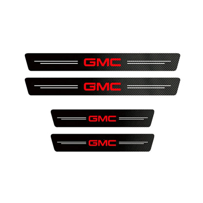 Carbon Fiber Door Sill Protectors for GMC