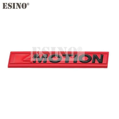 4Motion 3D Chrome Alloy Emblem Badge for VW Golf R/Tiguan