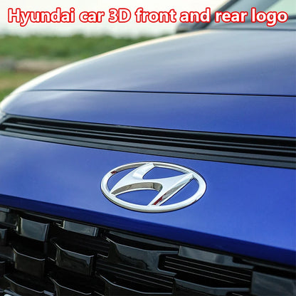 ABS Front Grille Emblem Sticker for Hyundai Tucson Elantra