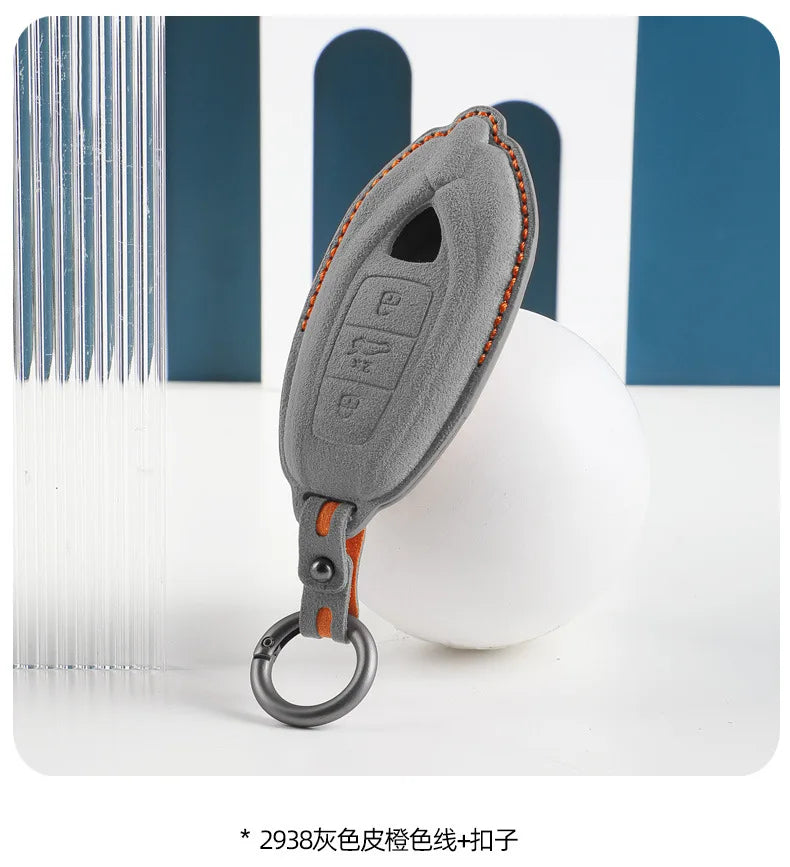 Premium Suede Key Case for Lamborghini Urus & Revuelto