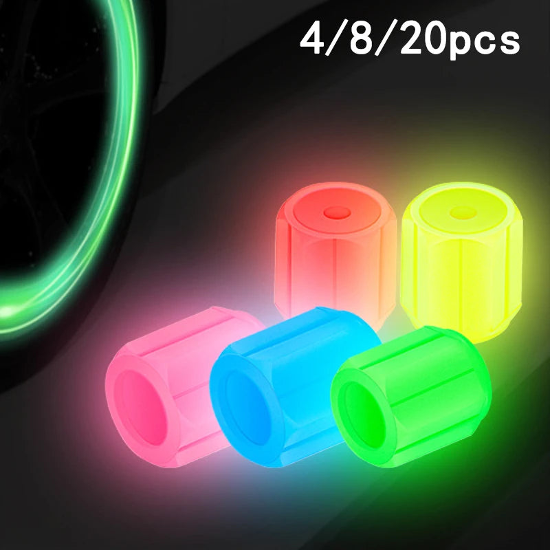 Luminous Tire Valve Caps