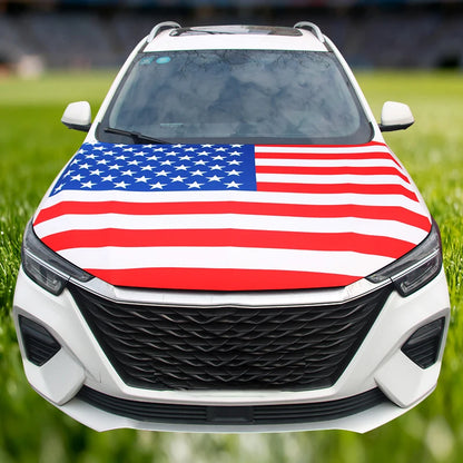 National Flag Car Hood Cover 115x160CM – Custom Engine Wrap