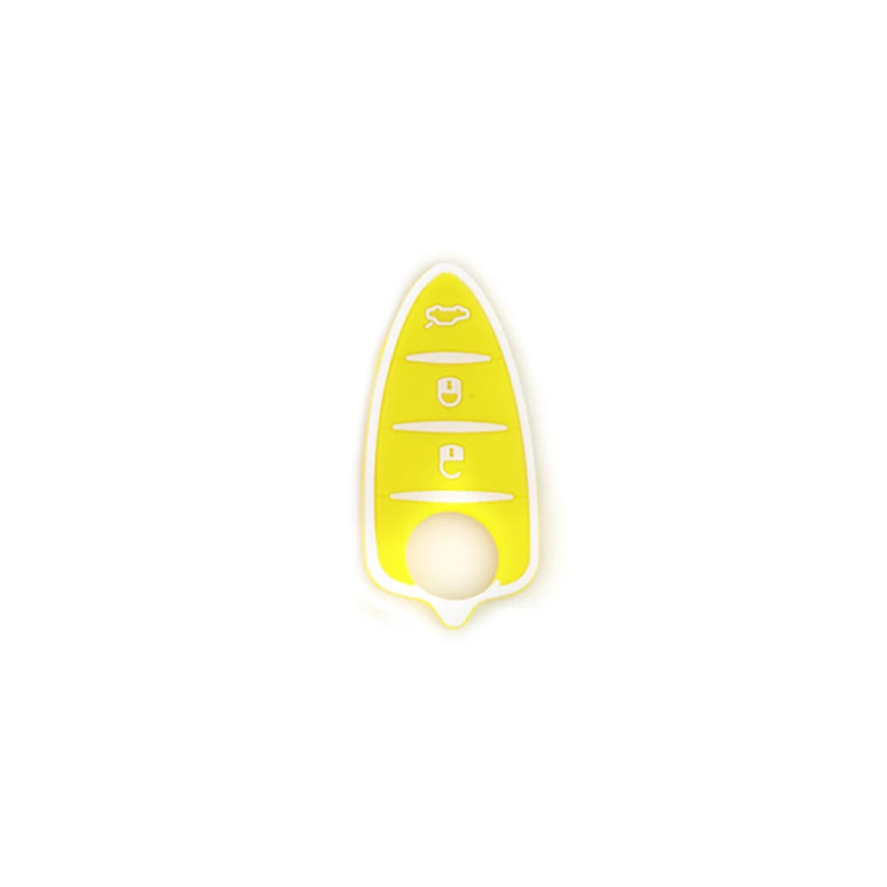 3-Button Silicone Key Pad for Alfa Romeo Key Yellow – Car Accessories | MotorWorld Marketplace