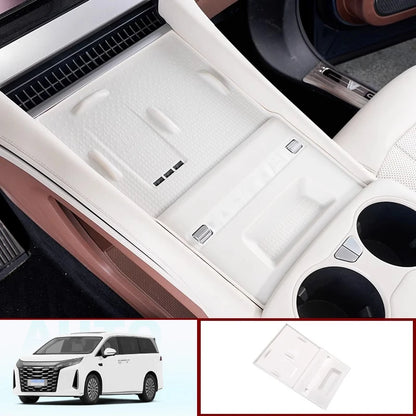 BYD M9 Central Wireless Charging Anti-Skid Silicone Pad Panel Beige integration BYD M9 – Car Accessories | MotorWorld Marketplace
